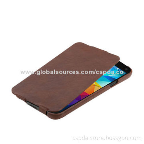 Flip PU Leather Mobile Cases for Samsung Galaxy Note 4, with Durable and FlexibleNew